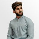 Short-Fit Sporty Round Grey